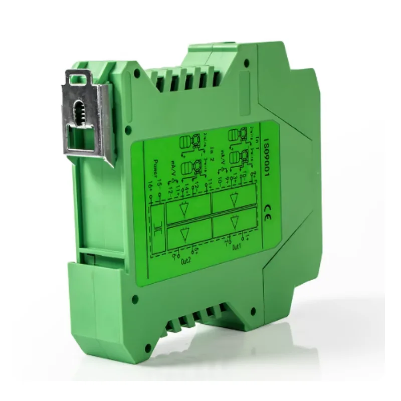 Signal isolator 4-20mA current voltage 0-10V, one input, two inputs, one, two, three, four outputs, active power supply DC24V