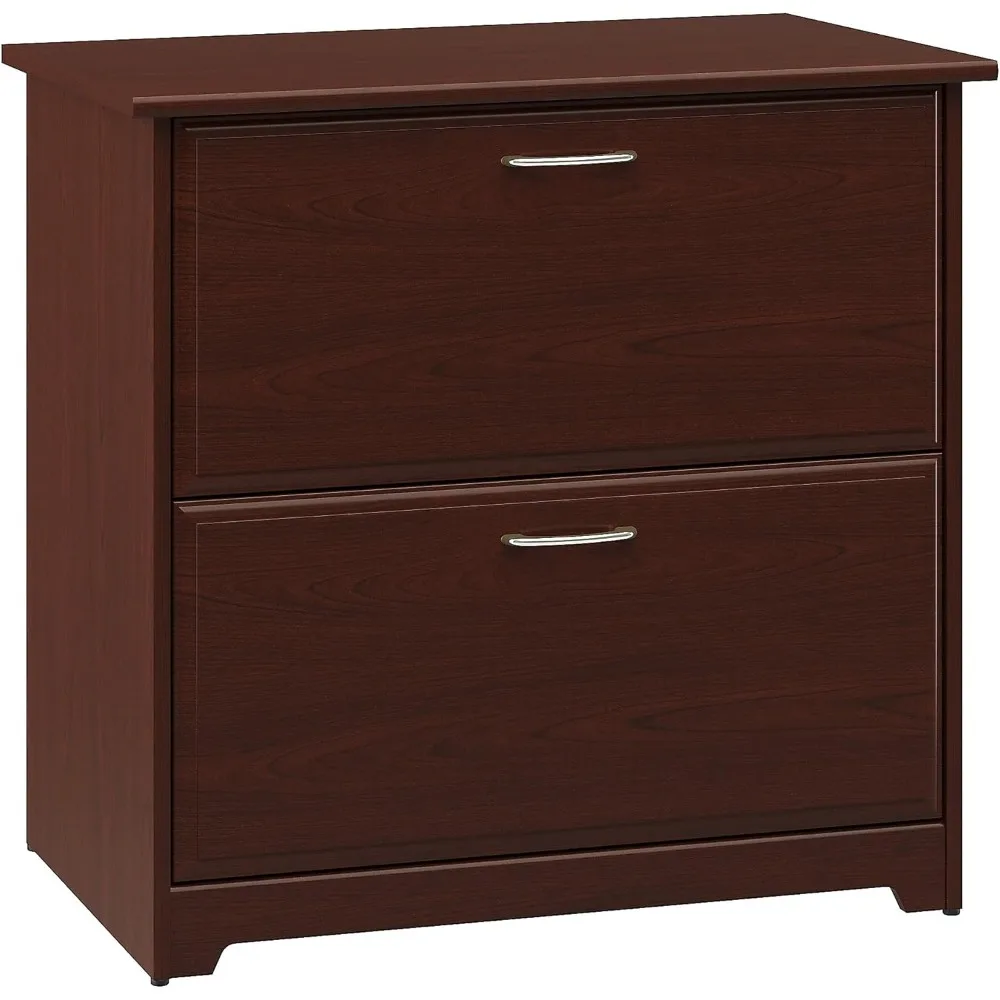 Bush Business Furniture Cabot 2 Drawer Lateral File Cabinet | Letter, Legal, and A4-Size Document Storage for Home Office, 32W,