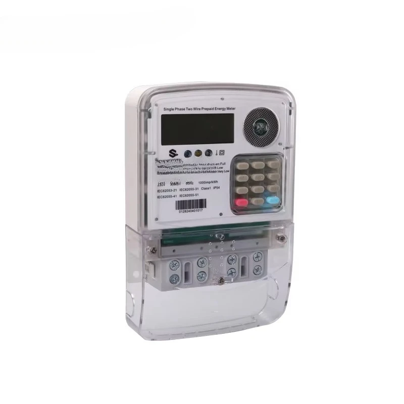

Single Phase DLMS Open Protocol Keyboard Prepaid Meter
