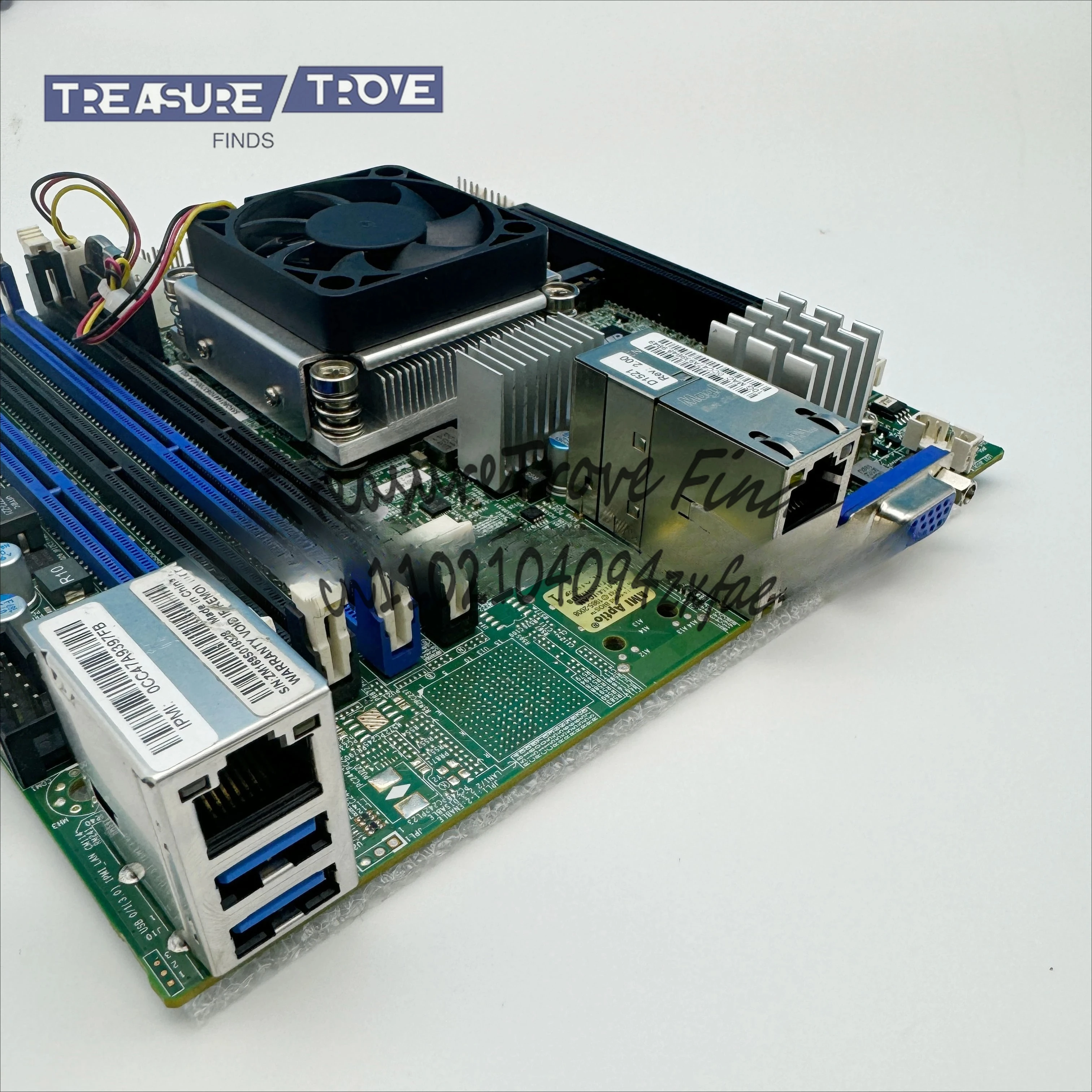 X10SDV-4C-TLN2F اللوحة الرئيسية NAS Synology ITX Server D1521 Dual 10 Gigabit Port #1