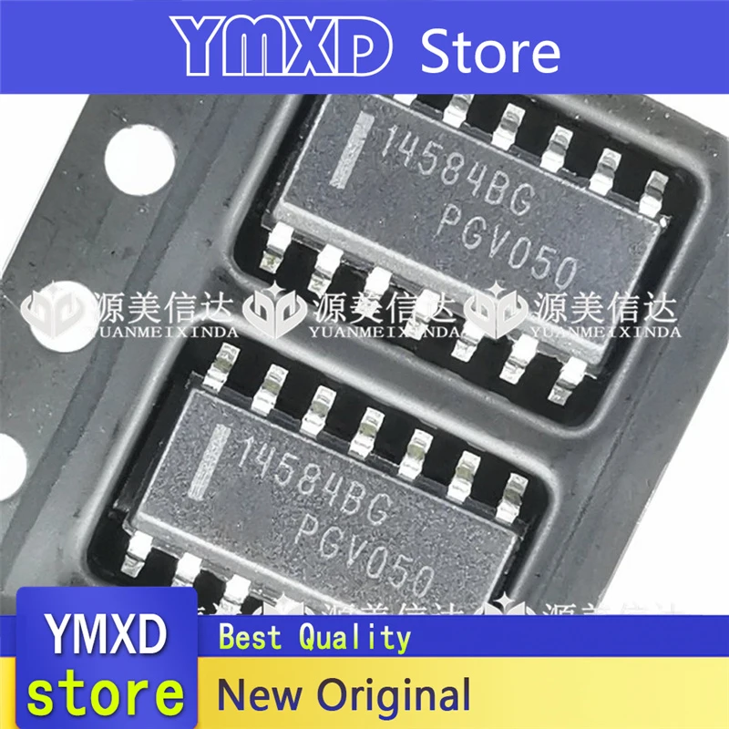 10pcs/lot New Original MC14584BG MC14584BDR2G 14584BG SOP14 logic chip inverter In Stock