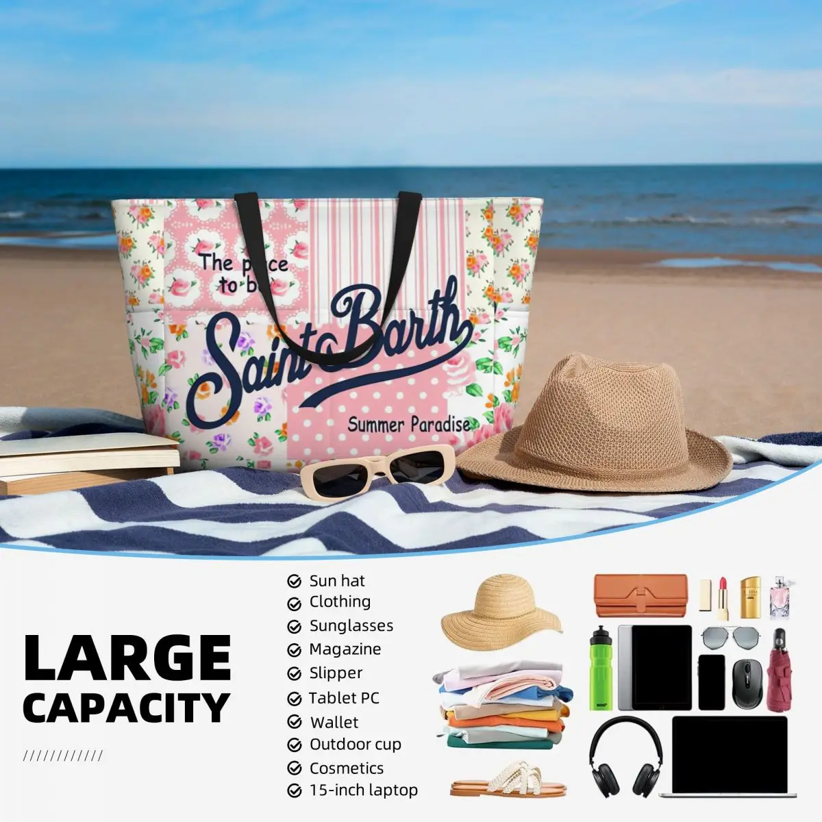 Рисунок 5 - Большая летняя пляжная сумка S-Saint