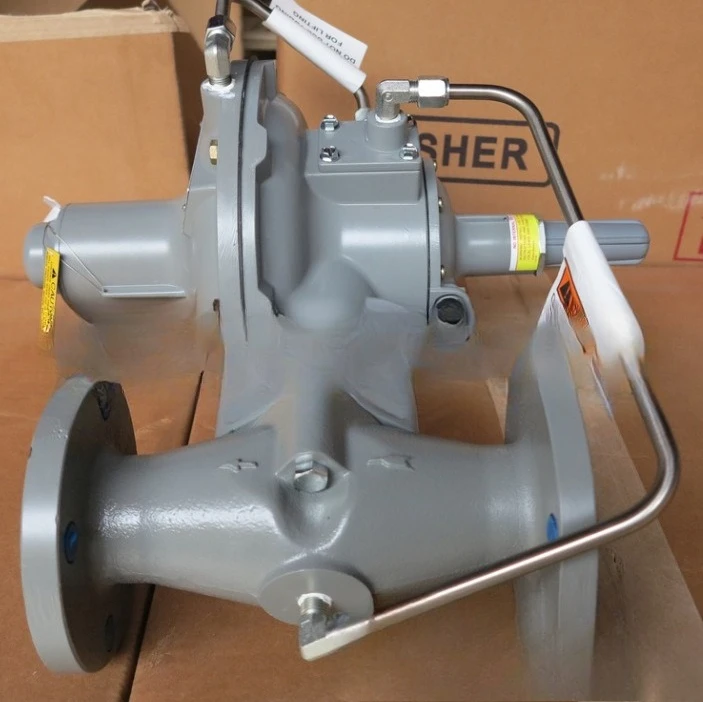 Pressure reducing valve gas pressure regulator command type natural gas liquefied gas