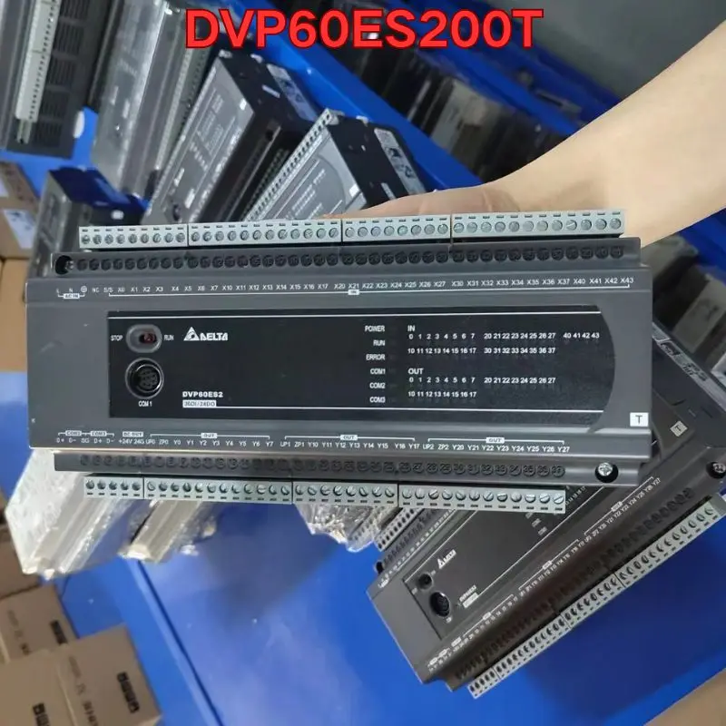 Second-hand PLC module DVP60ES200T function test is normal