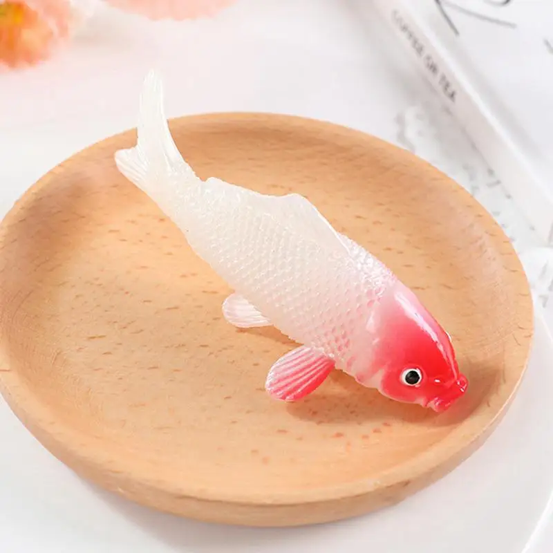 5PCS Fish Shape Fake Fish 5PCS Simulation Supplies Fish Tank Underwater Water Fountain Pond Landscape Decoration For Garden Pond