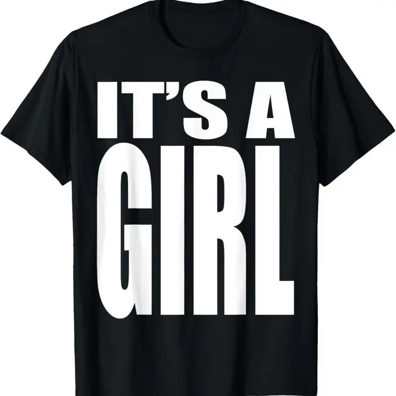 It'S A Girl Baby Shower Adoption Gender Reveal Party T Shirt