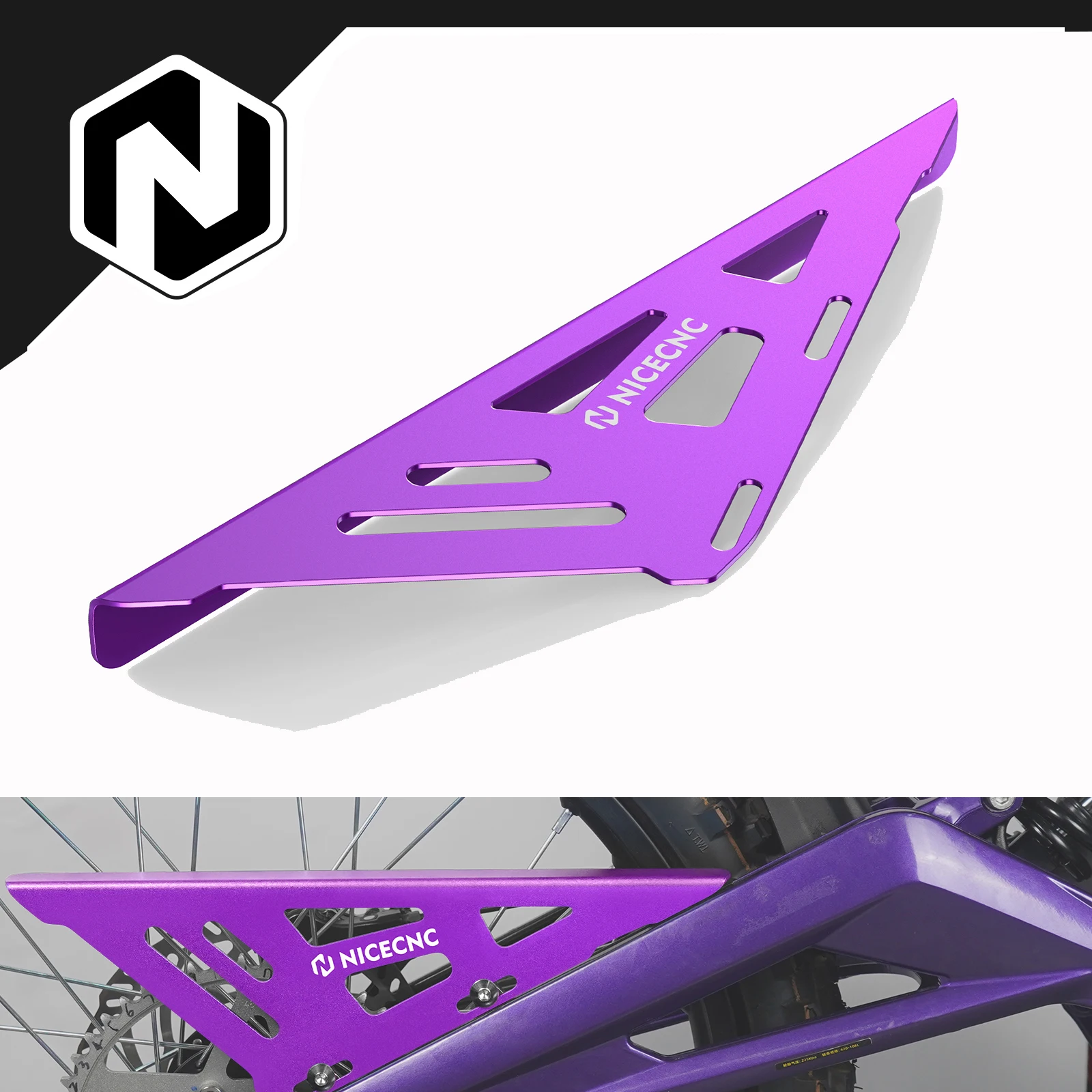 

NICECNC For Surron light bee X light bee S light bee L1E Segway X160 Segway X260 Electric Bike Aluminum Chain Guard Protection