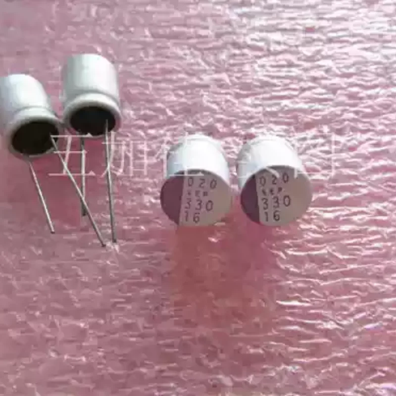 10-100pcs SEP 16V330UF 16SEP330M copper pin lead Japanese solid-state capacitor