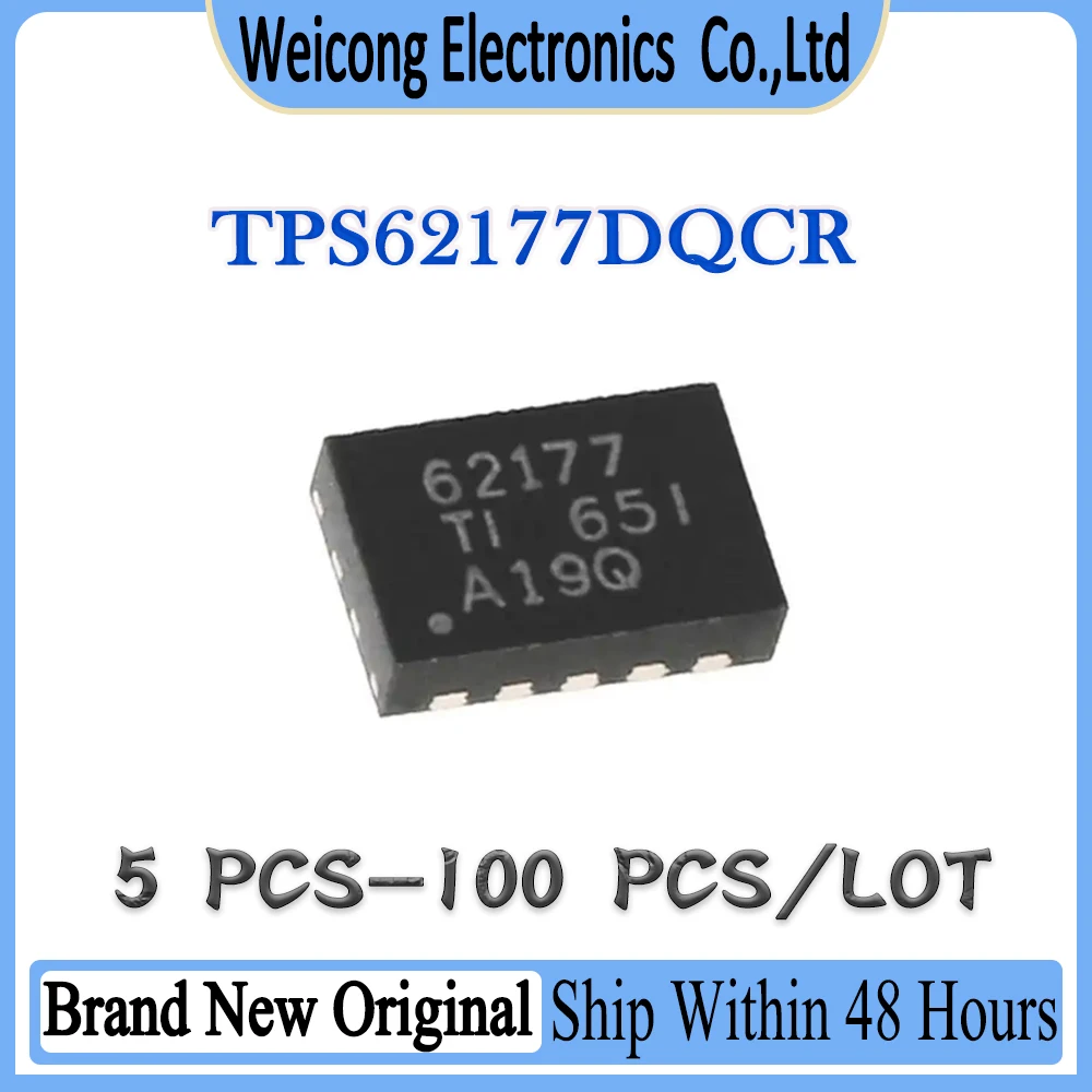 

TPS62177DQCR TPS62177DQC TPS62177DQ TPS62177D TPS62177 New Original IC Chip WSON-10