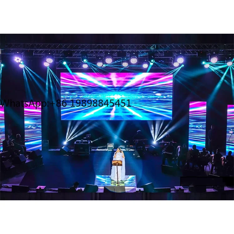 P2.6 P2.9 P3.91 تأجير الحدث LED عرض Pantalla في الهواء الطلق الصغيرة دي جدار LED لوحة المرحلة شاشة LED للحفل #1