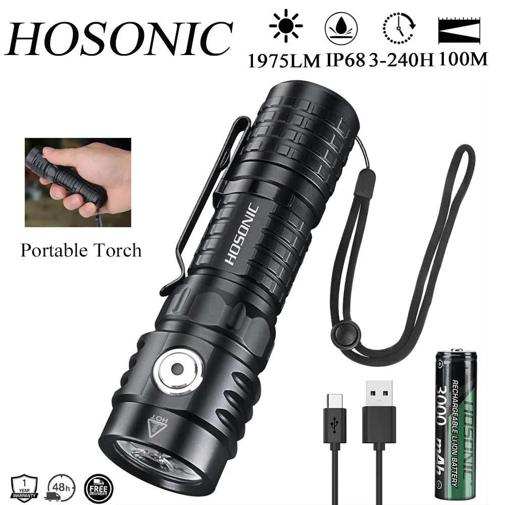 hosonic-ec11-1975lm-lampe-torche-haute-puissance-en-aluminium-6061-etanche-rechargeable-par-type-c-18650-lumiere-d'urgence-mains-libres
