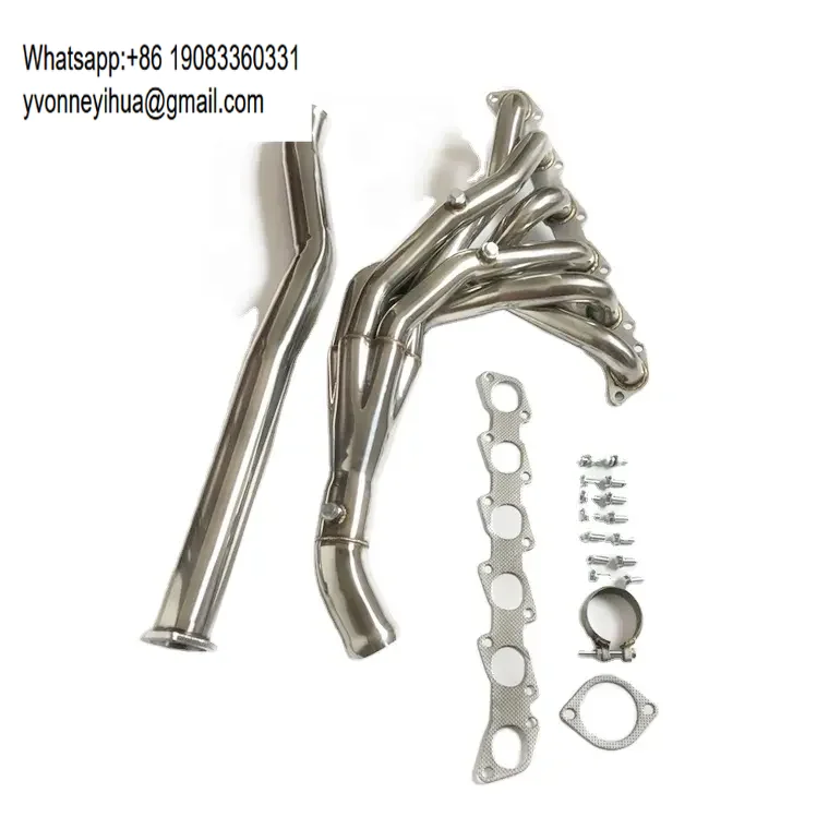 

JTLD Factory Price Performance Polished Exhaust Manifold For Nissan Patrol Y61 TB48 SUS304 Stainless Steel Exhaust Header M3