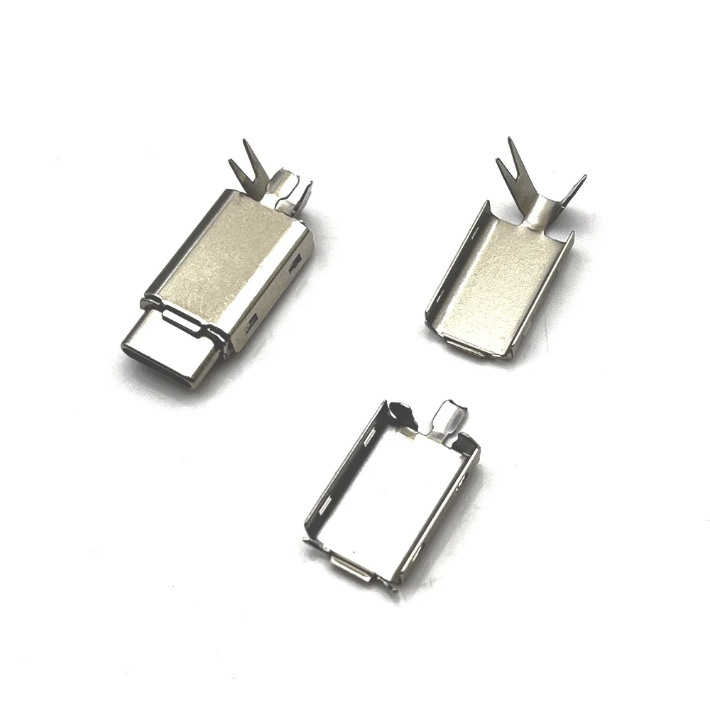 10sets type-C connector Male plug plastic insulation shell accessories USB type c shell data cable charging cable metal shell - Image 2