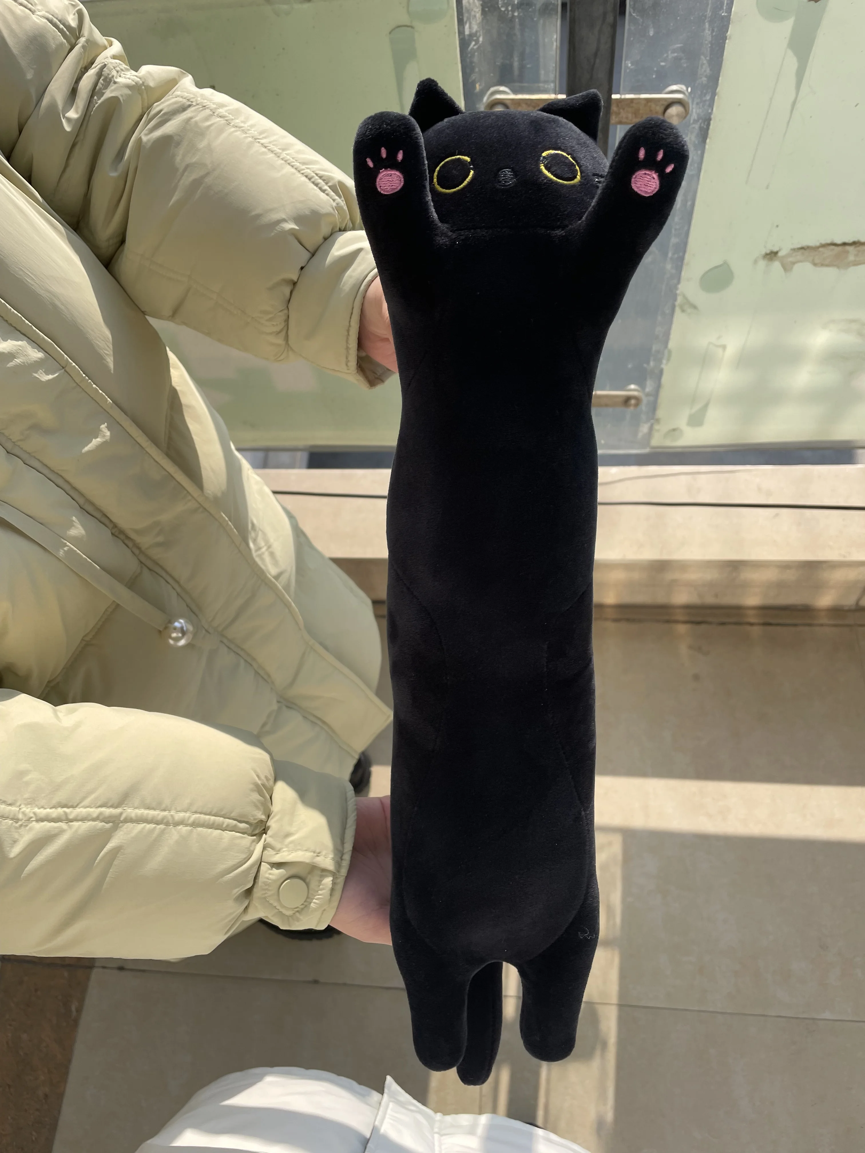 Vind zwarte kat knuffel in Speelgoed