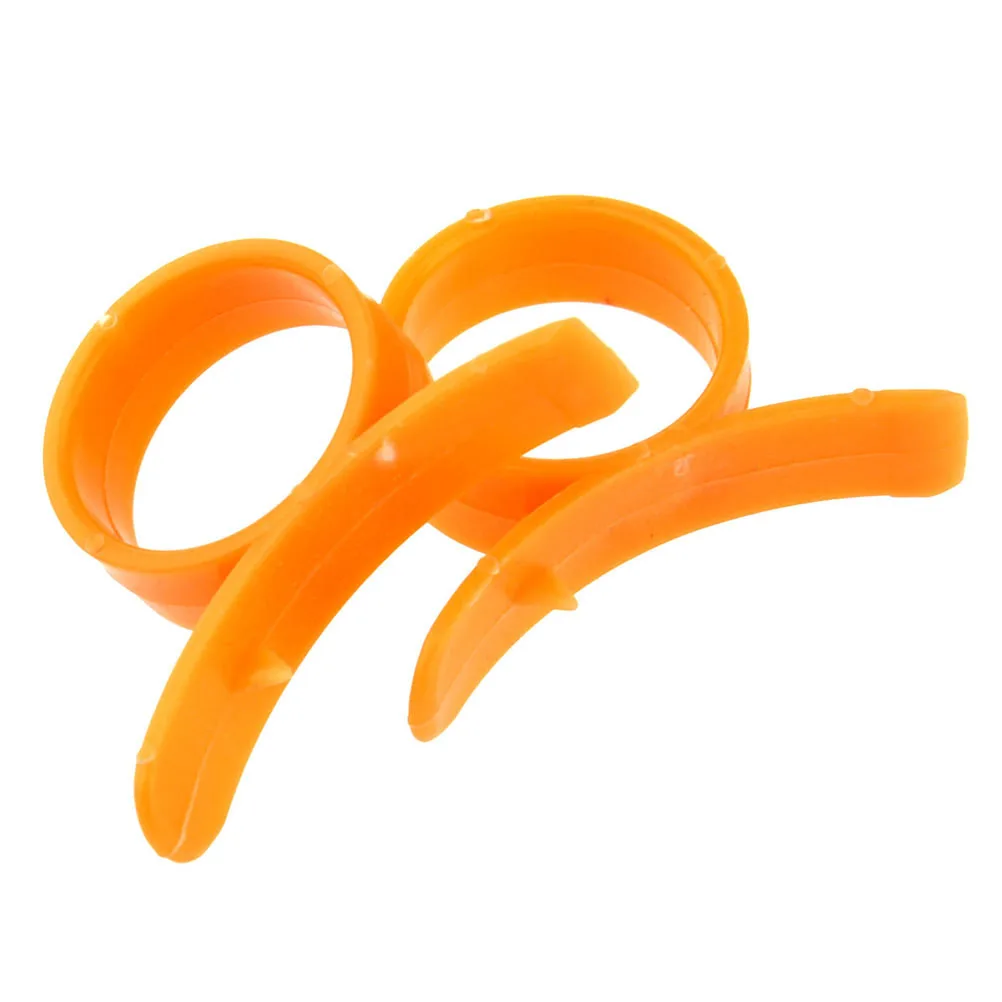 

10Pcs Orange Opener Ring-Shaped Peeler Food-Grade Plastic Citrus Slicer for Easy Fast Peeling Portable Reusable Dishwasher Safe