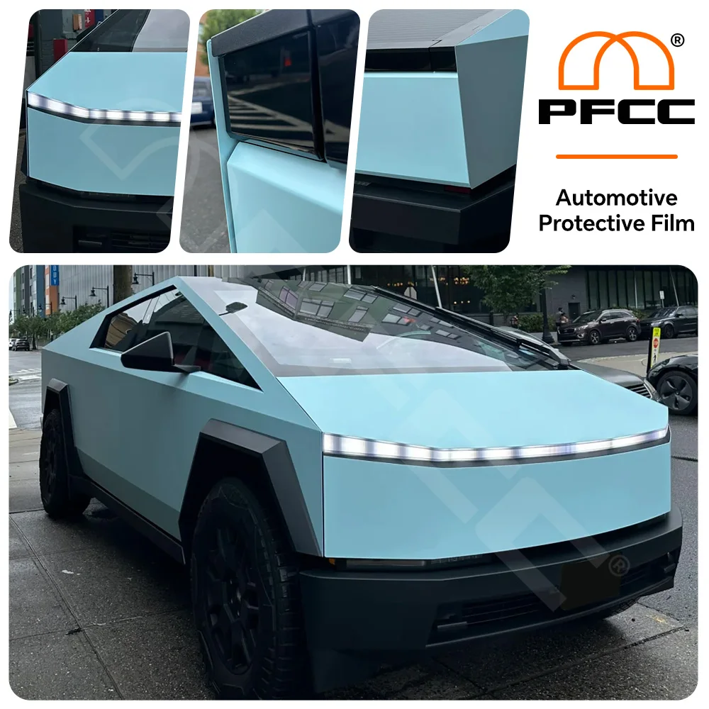 

DIY Color PPF Paint Protection Film PPF TPU Car Color Changing Film Anti-Scratch Vinyl Car Accessorie For Tesla Cybertruck 2024