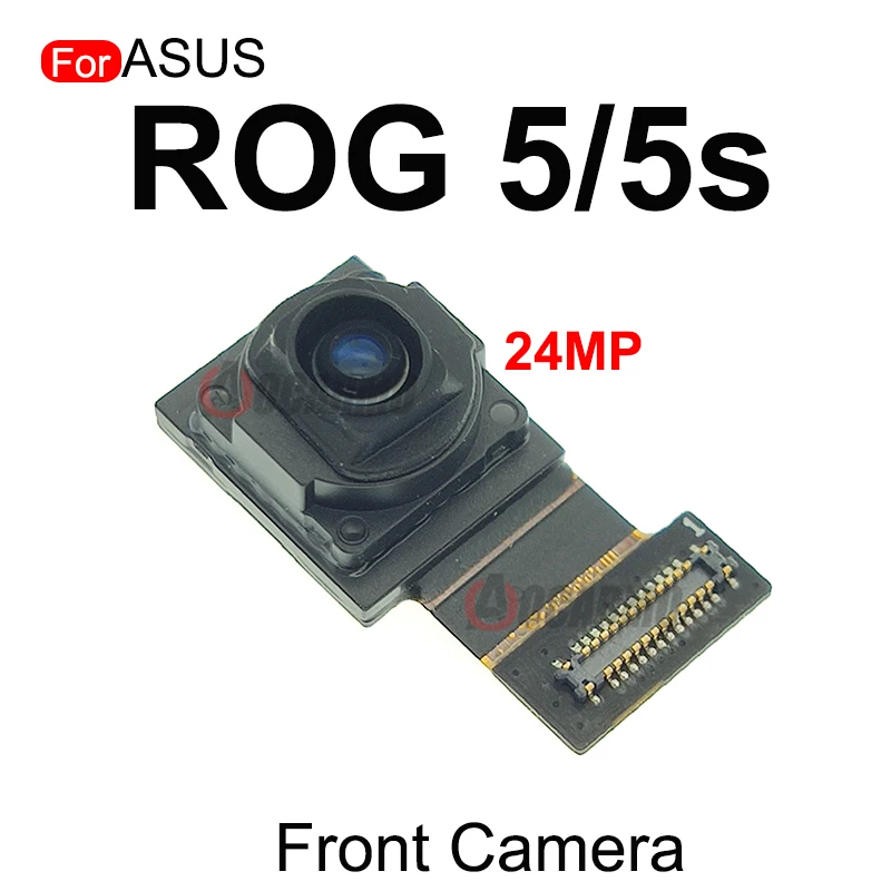 Per ASUS ROG Phone 5 5s ROG5 Rog5S ZS673KS ZS676KS Macro posteriore posteriore e fotocamera anteriore cavo flessibile parte di ricambio 24MP 64MP 5MP