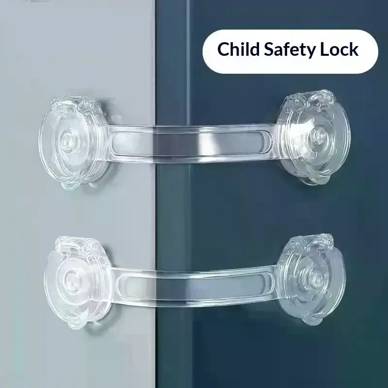 Child Safety Lock Cabinet Locks Baby Lock Fridge Drawer Door Furniture Lock For Child Protection Security 5Pcs