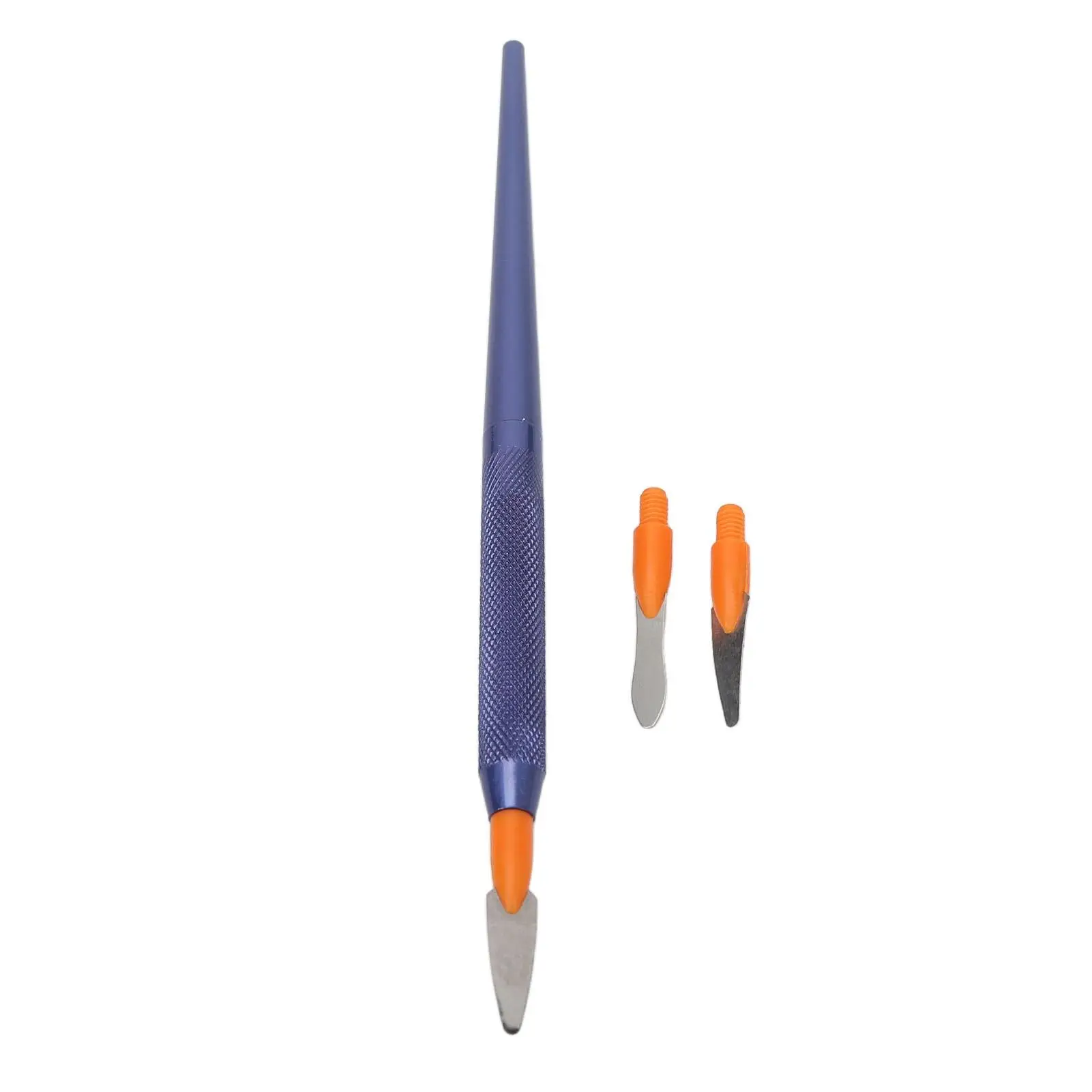 

Dental Bone File Replaceable Heads Stainless Steel Surgical Tool Rust Proof Blue Orange for hospital