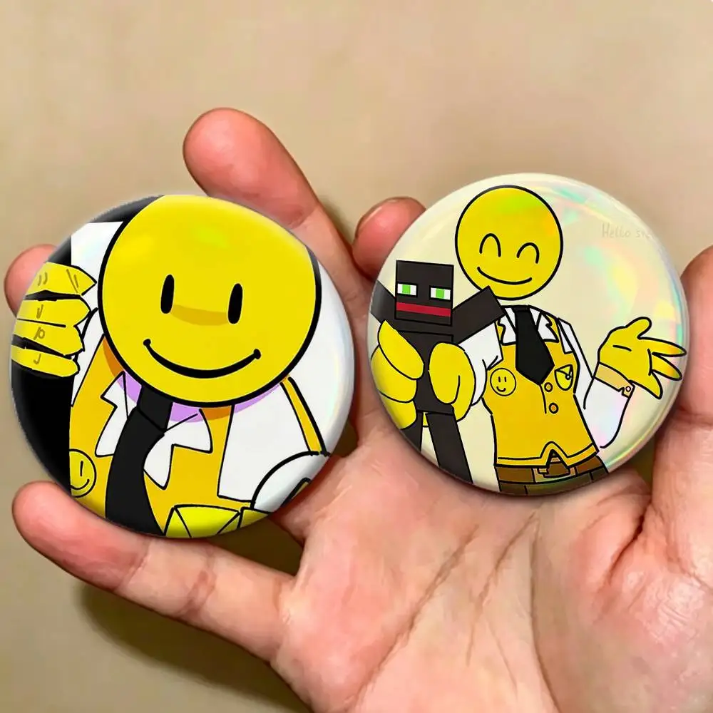 ARG Mystery V-Verity   Badges Creative Tinplate Button PinsBrooch Badge Clothes Backpack