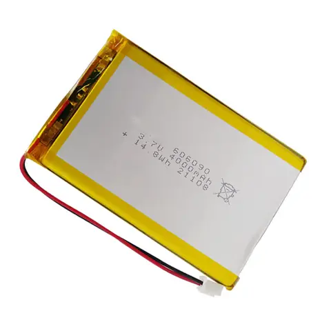 2/5/10/20Pcs 3.7V 4000mAh 606090 Lithium Polymer Ion Battery 2.0mm JST Connector