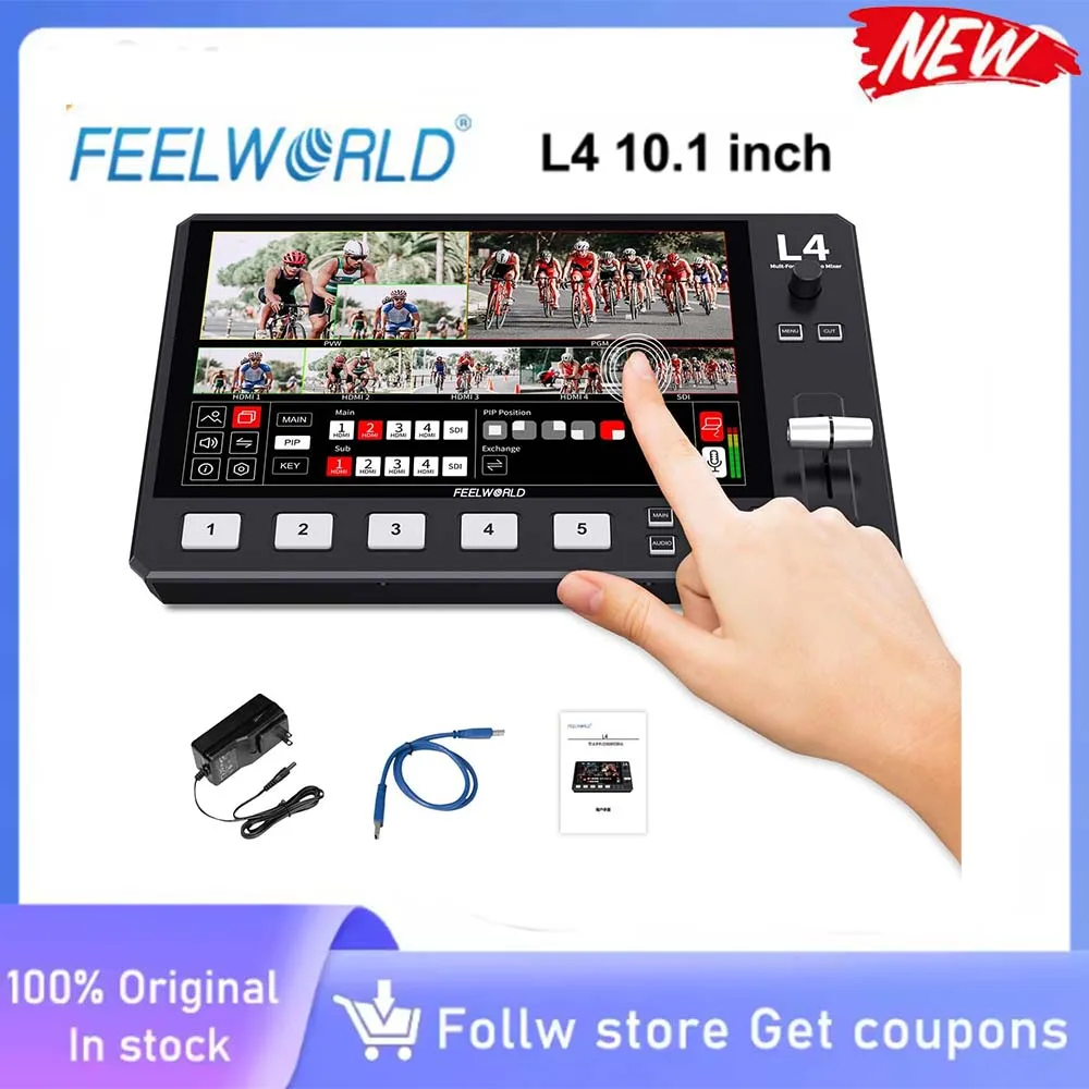 FEELWORLD L4 5ch 10.1