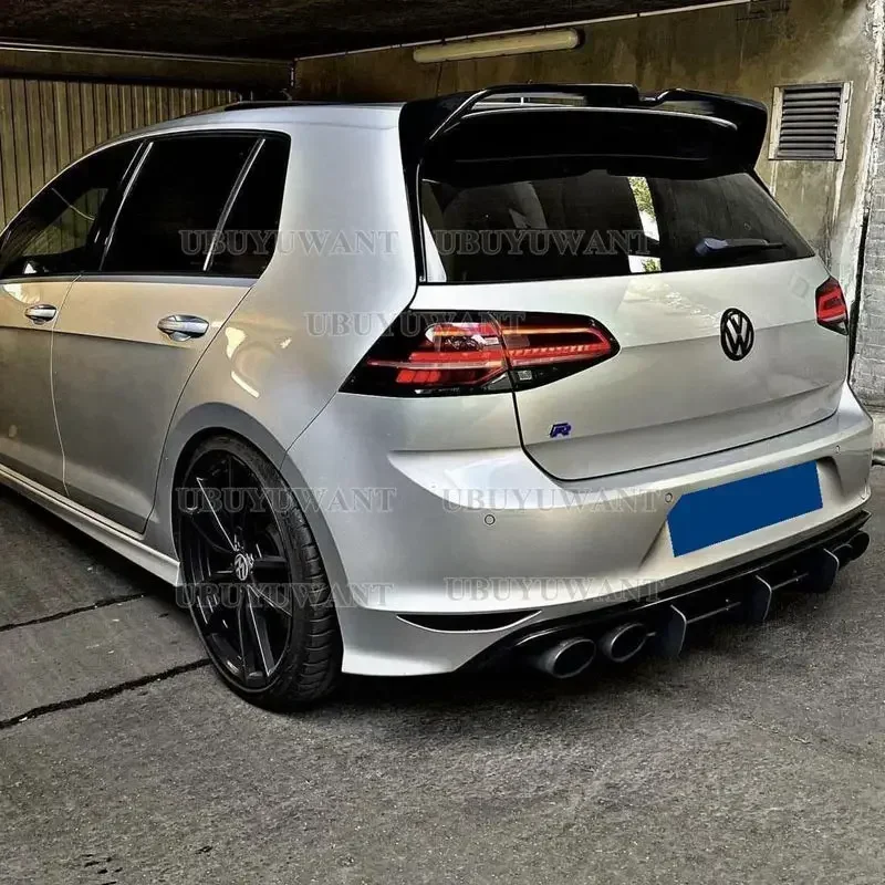 Oettinger Style Rear Spoiler Wing Trunk Lid Gate Roof Splitter Lip For VW Golf 7 7.5 MK7 7.5 GTI GTD R GTE 2013 2014 2015 -2019
