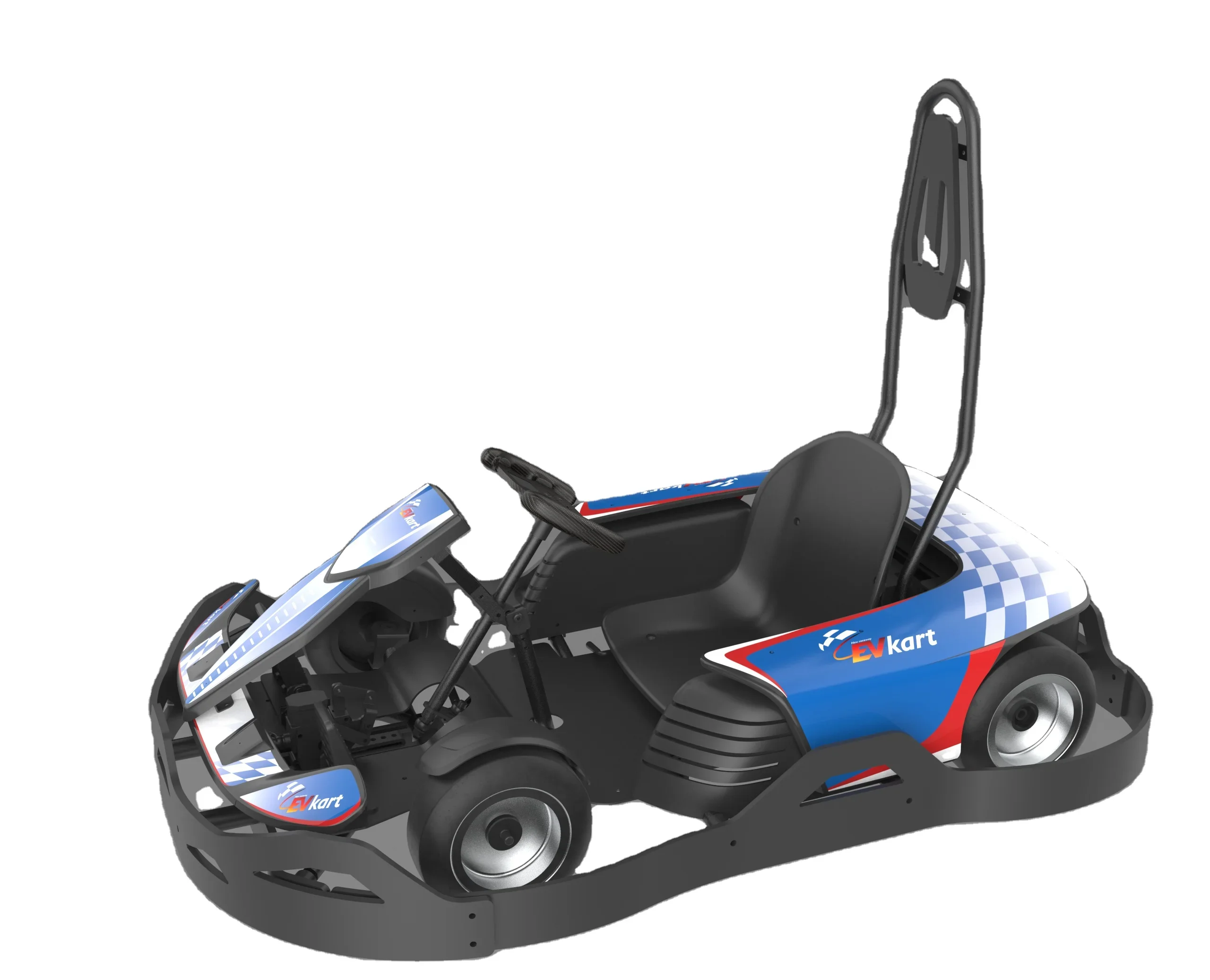 Indoor or Outdoor Adult Sport Electric Go Karts Motor HDPE Race Karting