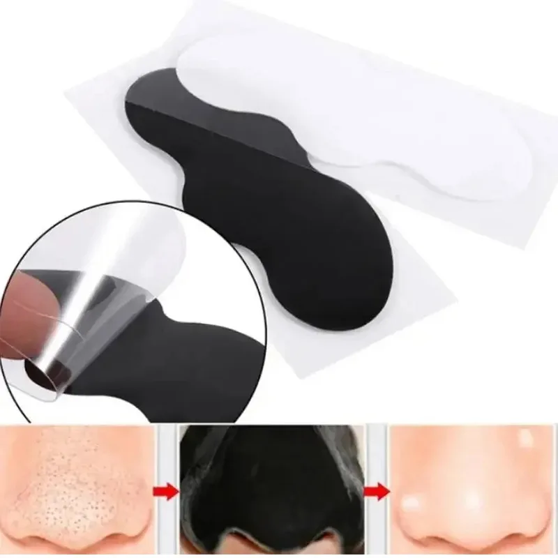 50/100pcs Unisex Blackhead Remove Mask Nasal Strips Shrink Cleansing Pore Nose Black Head Remove Stickers Skin Care Mask Patch