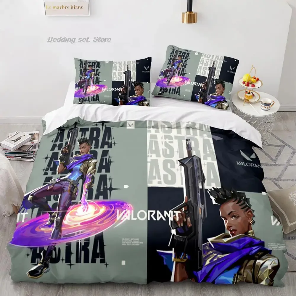 FOTO 2 - Gaming Valorant Bedding Set