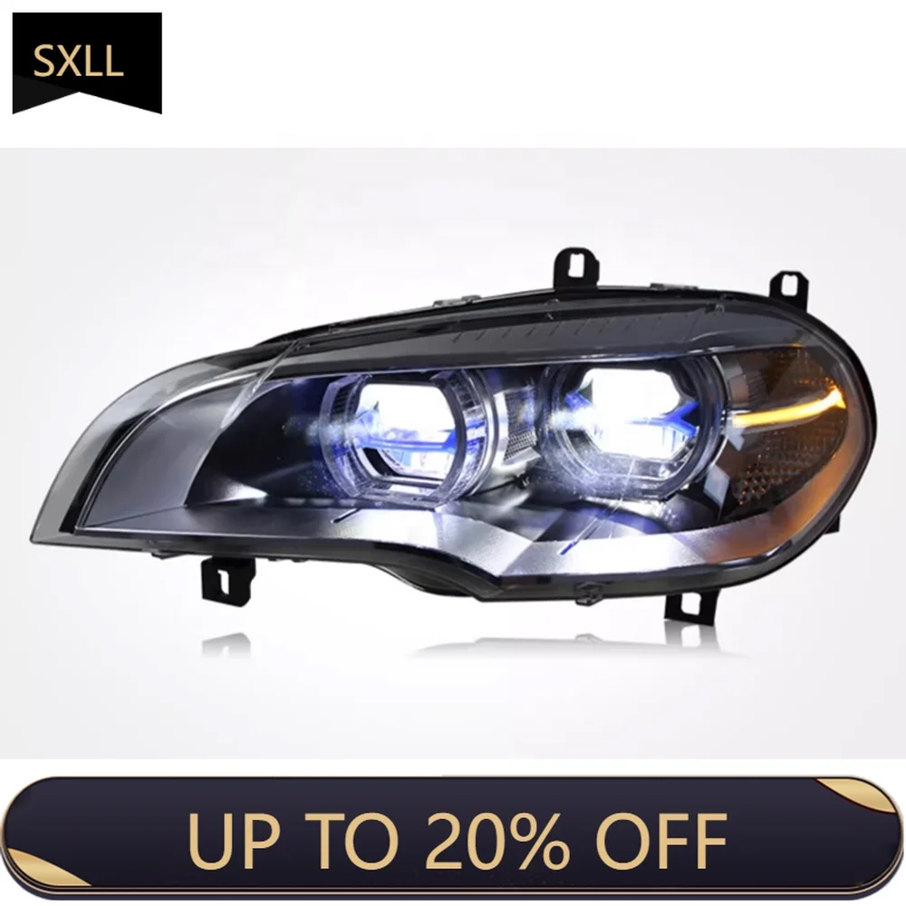 

SXLL X5 E70 2007-2013 Обновление светоизлучающего диода Лазерный стиль Замена дневных ходовых огней Дальний и ближний дорожный луч