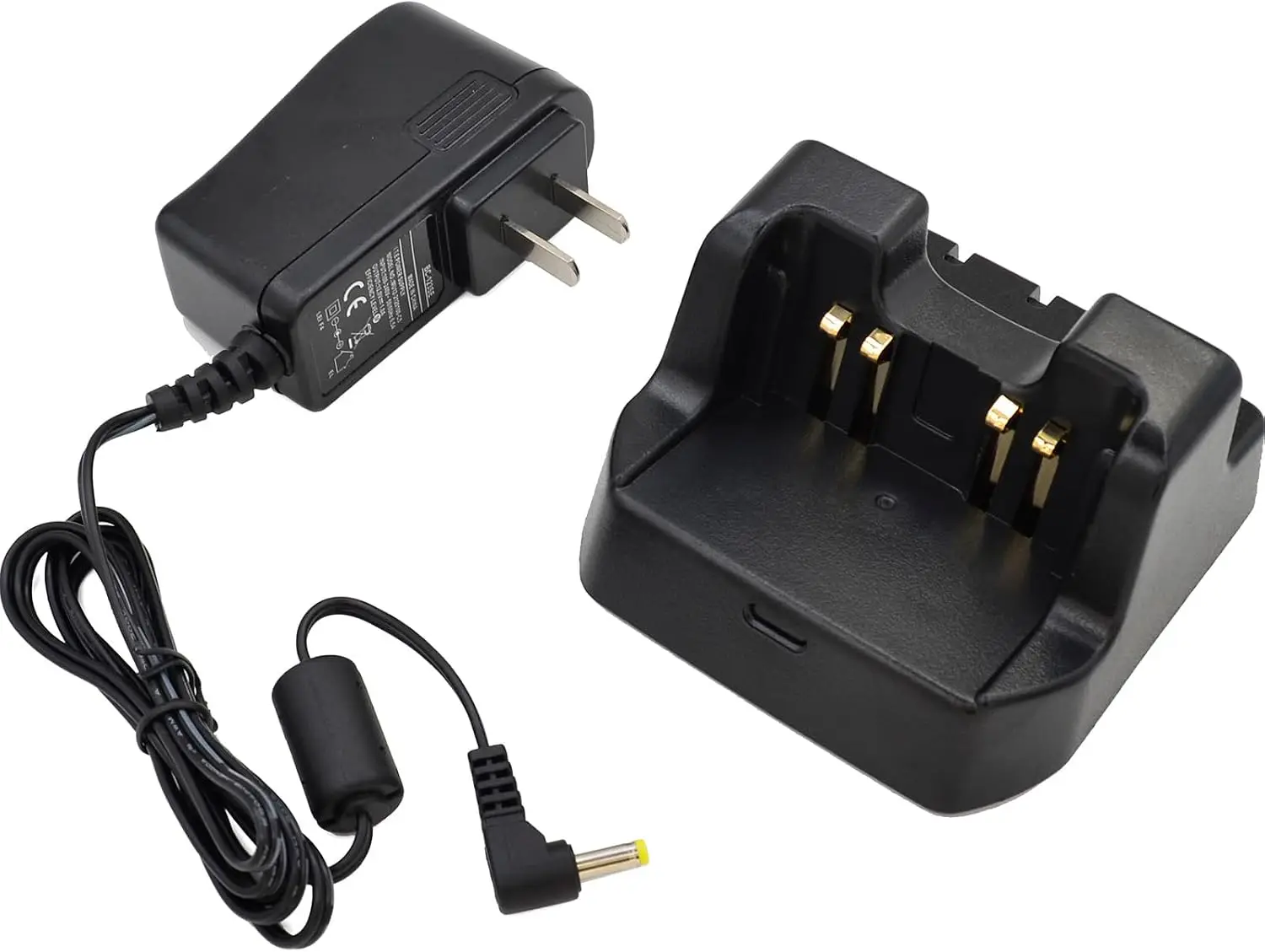 CD‑47 Desktop Charger & AC Adapter for Yaesu Vertex FT‑60R VX168 VX180 VXA220 FT270R HX270 HX370S Radio FNB‑83 FNB‑V94 V106