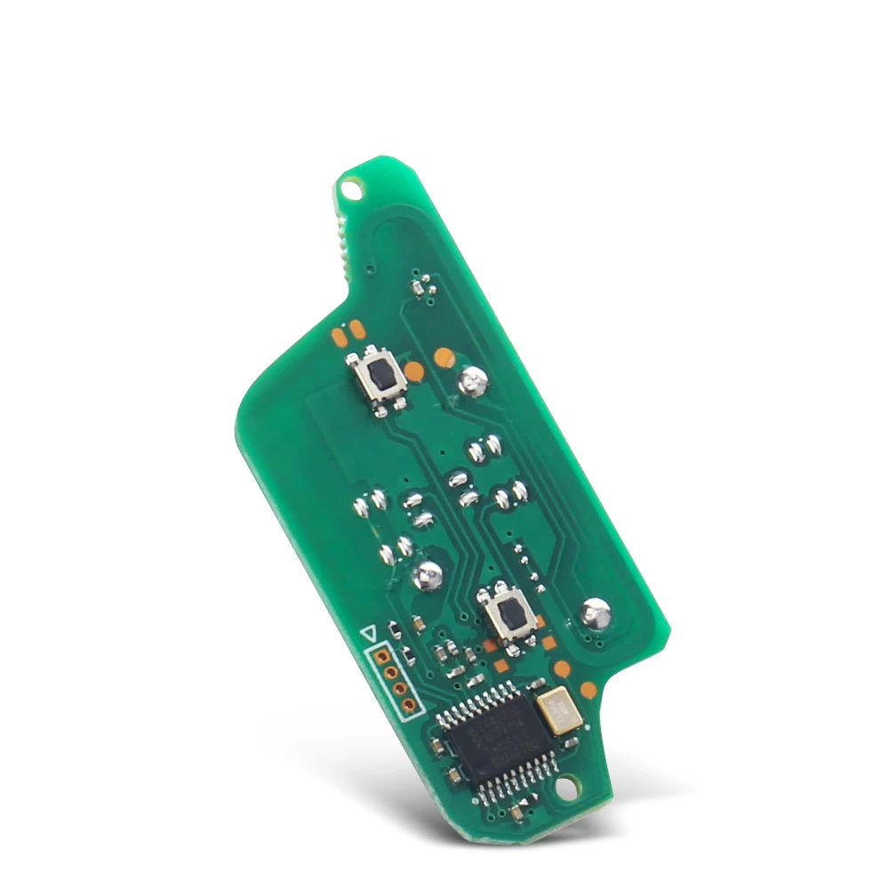 KEYYOU Remote Key Electronic Circuit Board For Peugeot 807 407 308 307 207 CC SW Partner CE0536 ASK For Citroen C2 C3 C4 PICASSO