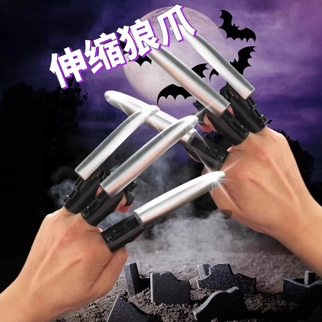 Finger Retractable Claw Multi-functional Mechanical Finger Gain X-Wolf powers immediately