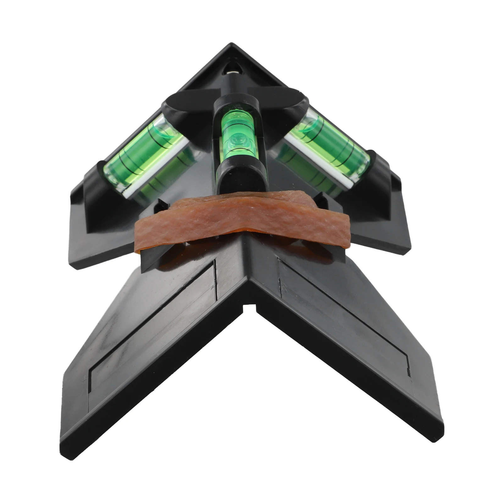 Construction Grade Angle Meter with 3 Parallel Levels for Fence Post Pipe and Wall for stud Positioning and Layout Verification