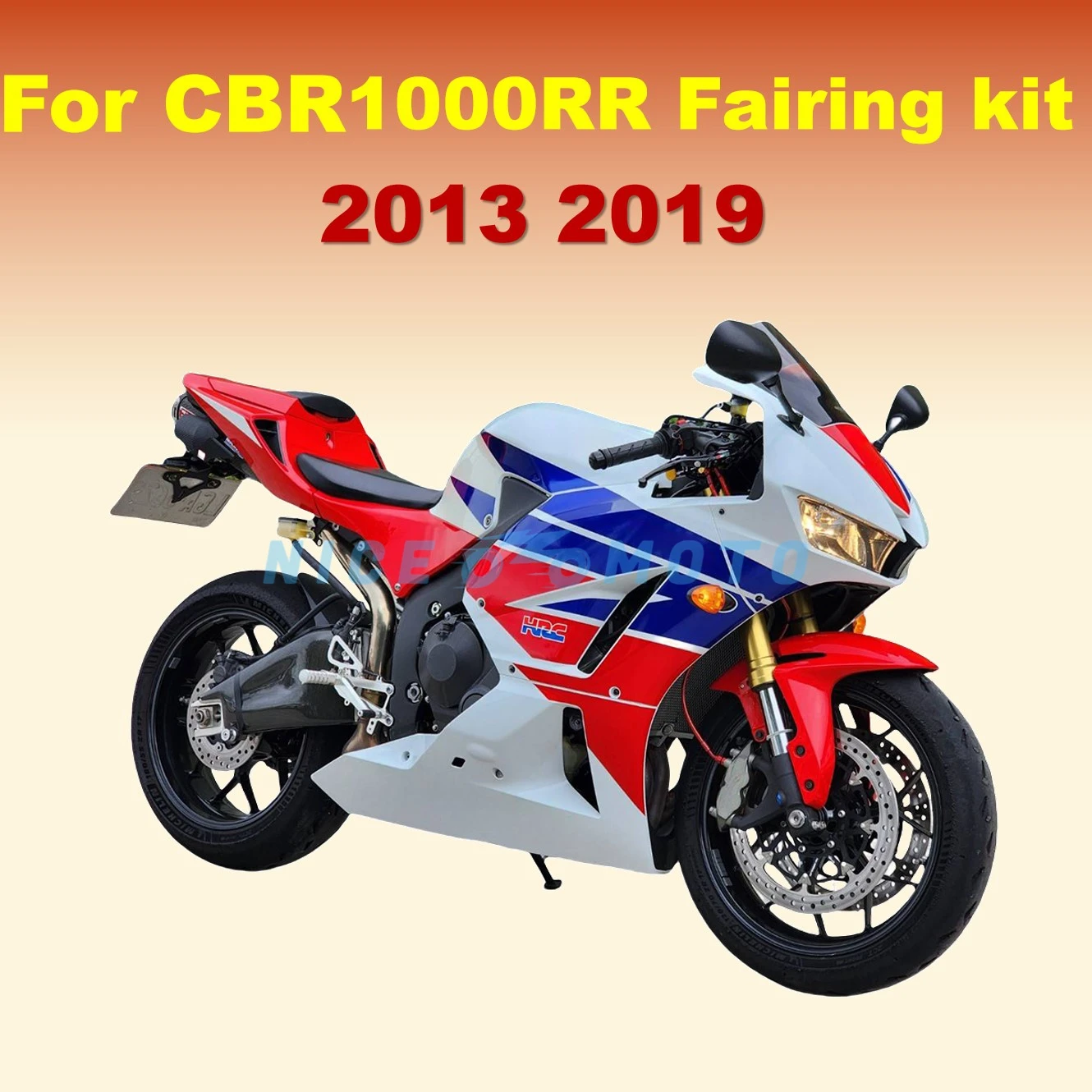 Motorcycle Sportbike Fairing Kit For CBR600RR CBR 600RR  2013 2014 2015 2016 2017 2018 2019  Red Blue white Bodywork Shell