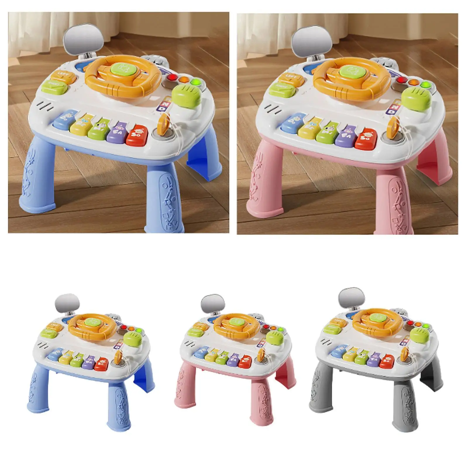 Sensory Toys Kids Valentines Gifts Baby Activity Table for Holiday Gifts