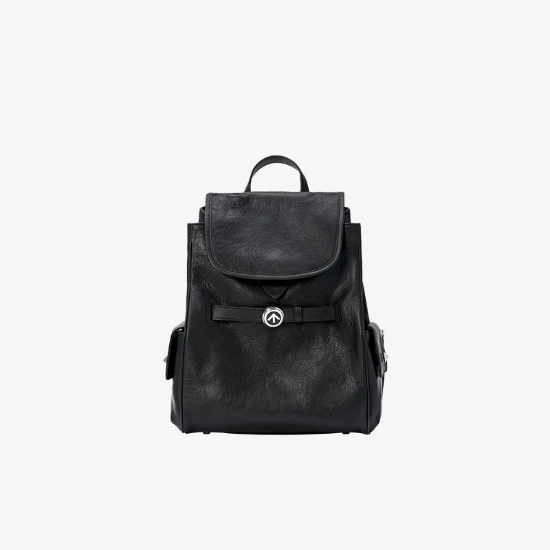 

Рюкзак GROTTO Fashion для деловых поездок и повседневного использования, большой вместимости, женский, черный, простой, водонепроницаемый, с боковыми карманами