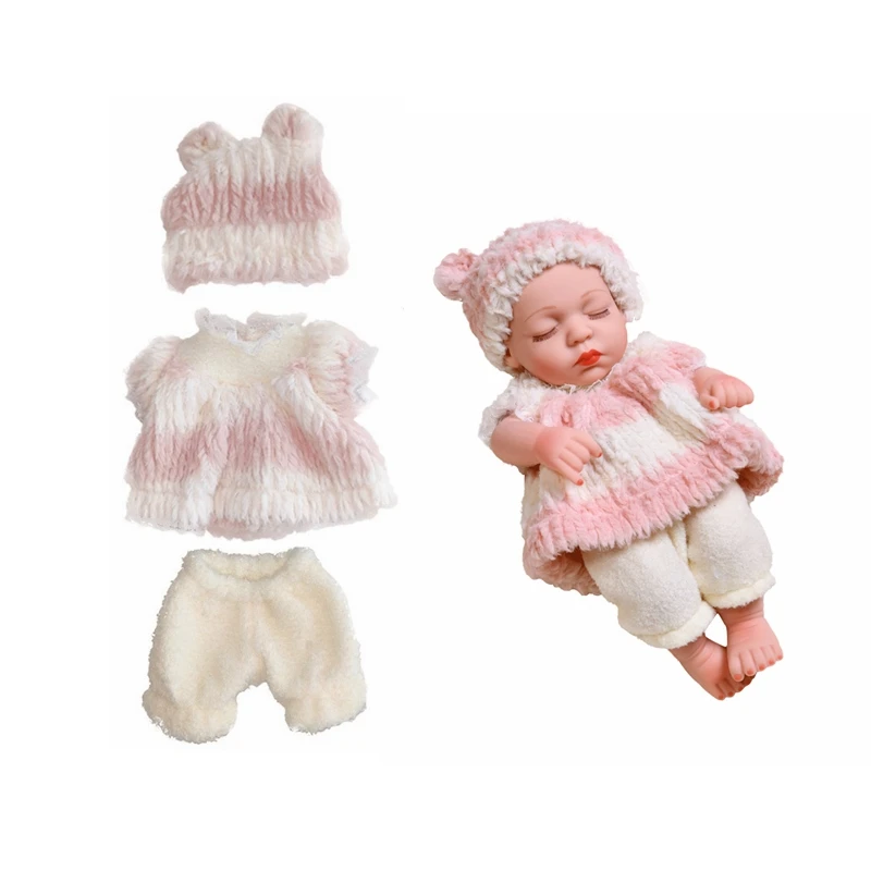 Baby clothes for doll fit 30 cm New Born Doll Accessories Fashion Sweater  Dresses Coat Doll Clothes for Girls DIY Toys Gift