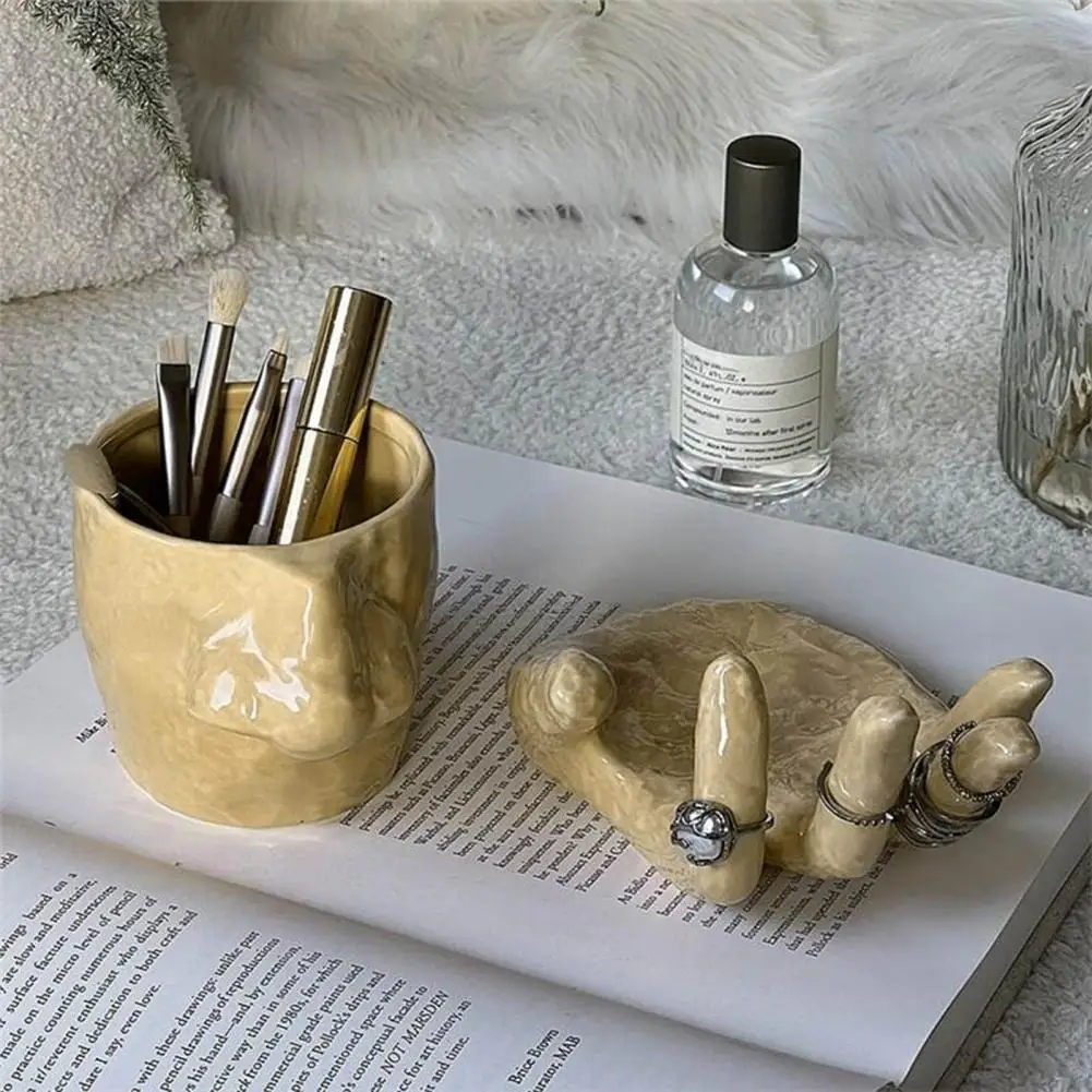 

Набор керамических кружек 410 мл с подстаканниками, забавный дизайн для сбора носа, чашка для чая, кофе, домашняя кухонная посуда для напитков