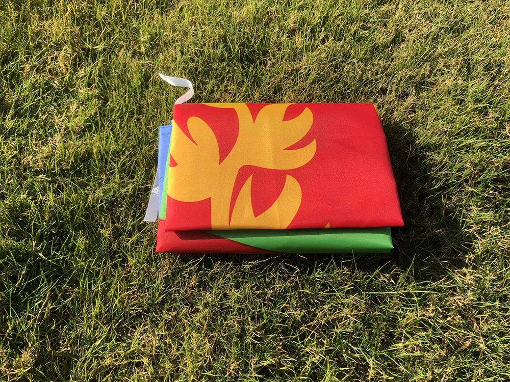 Bandera Eritrea Poliéster resistente para exteriores - imagen 4