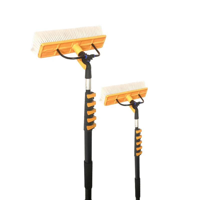 XYT 15m 50ft high strength water supply 3k carbon fiber telescopic extension solar panel window cleaning pipe rod