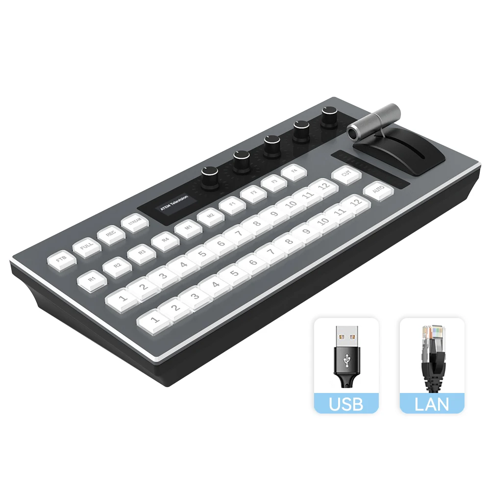 TYST TV-1800VB Video Switcher 12ช่องใช้งานร่วมกับ Vmix ซอฟต์แวร์