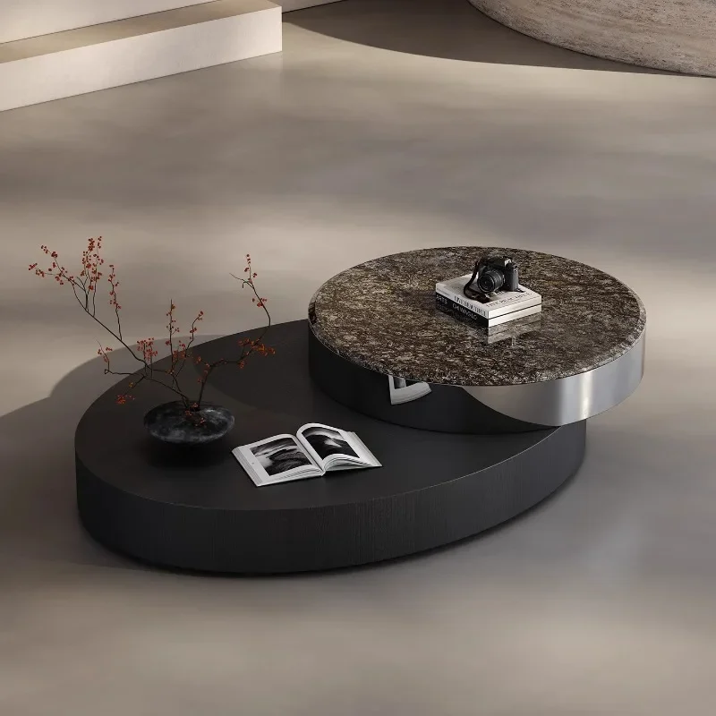 

-+Unique Simple Coffee Table Minimalist Glam Display Organizer Coffee Table Aesthetic Design Tavolino Da Salotto House Accessori