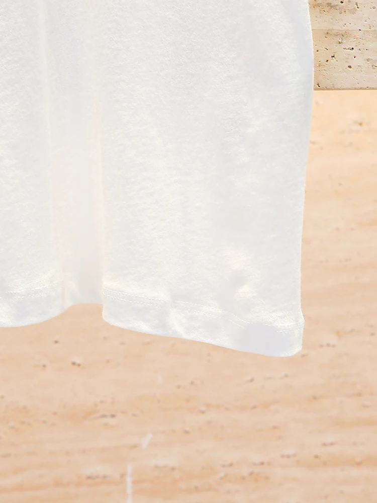 M Home Nan You الراقية الأوروبية Sle المرأة تي شيرت إلكتروني طباعة الربيع كلية Sle أعلى المرأة Faion لباس غير رسمي