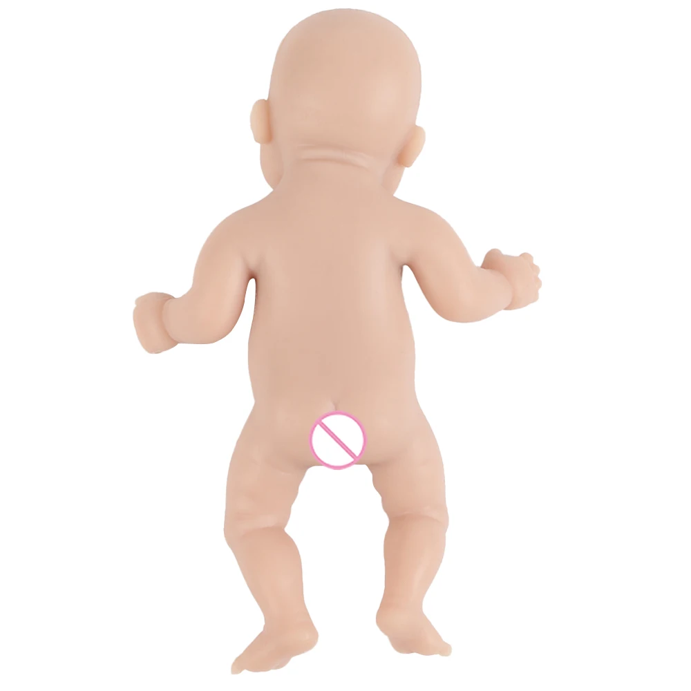 IVITA 7 "Mädchen Frühchen Ganzkörper Silikon Reborn Baby Puppe Lebensechte Mini Realistische Puppe Überraschung Kinder Antistress Spielzeug Puppen