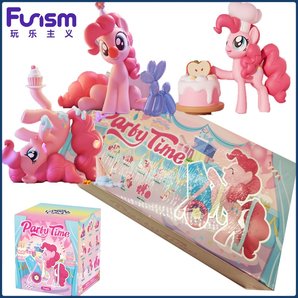 

Official FUNISM My Little Pony Party Time Series Blind Box Exquisite Cartoon Design Pinkie Pie Model Toys Desktop Display Gifts