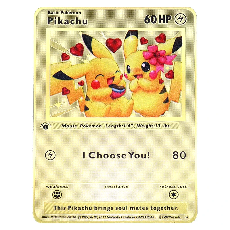 بوكيمون 183200 نقطة عالية ماخ بيكاتشو تشارجر Mewtwo الذهب الأسود الإنجليزية الفرنسية بطاقة معدنية Vmax ميجا GX بطاقة جمع الألعاب