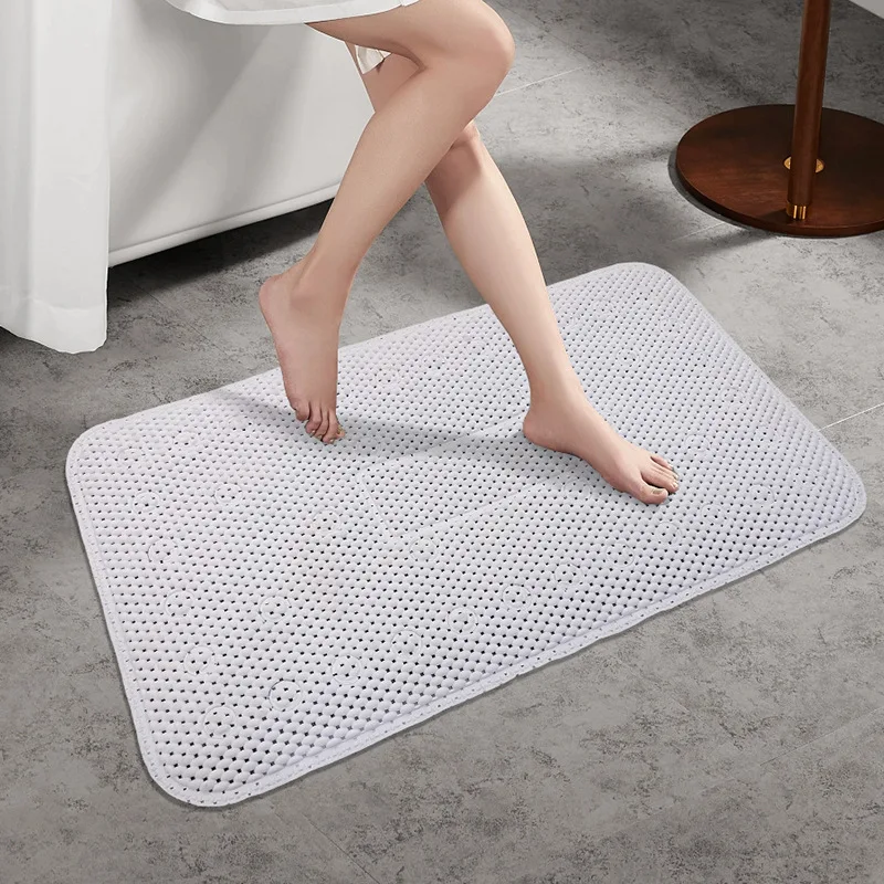 Eco Friendly Bathtub Mat Non Slip,Soft Safety Foam Bath Mat for Tub Suitable for Elderly and Kids with  Suction Cups