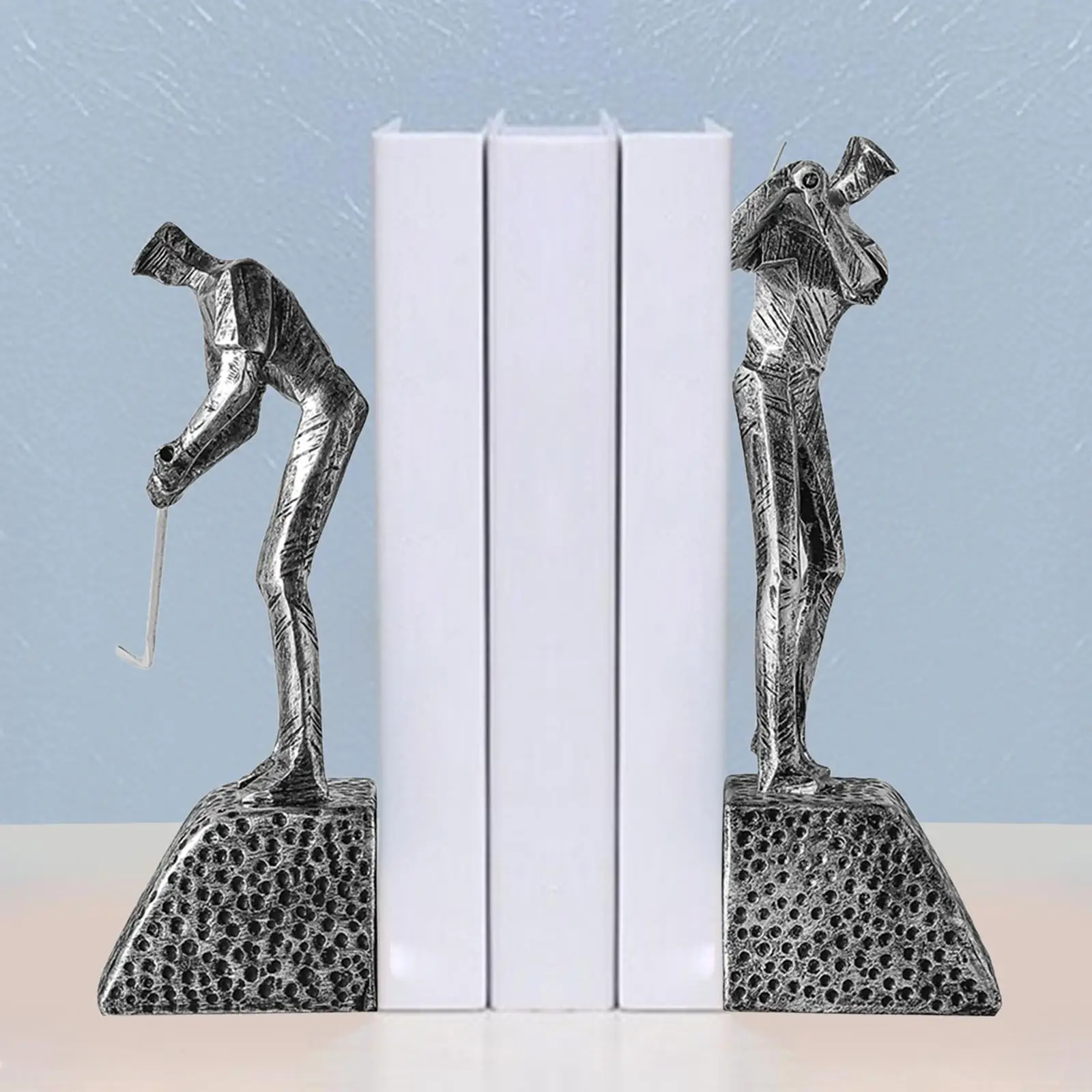 

Golfing Statue Housewarming Golfer Sculpture for Children's Day Window Shelf